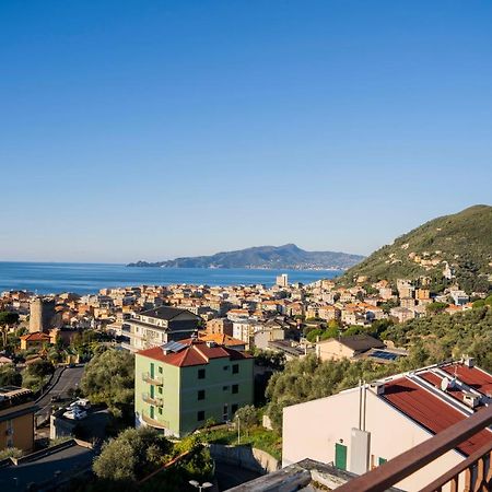 093 - Casa Panorama, Vista Mare E Vista Portofino, 500 Metri Centro Di Chiavari, Posto Auto Gratis Incluso公寓 外观 照片