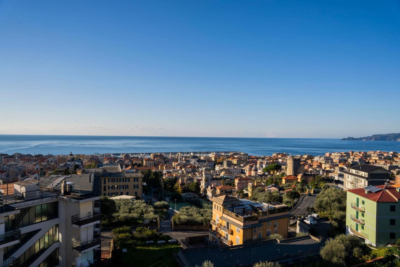 093 - Casa Panorama, Vista Mare E Vista Portofino, 500 Metri Centro Di Chiavari, Posto Auto Gratis Incluso公寓 外观 照片