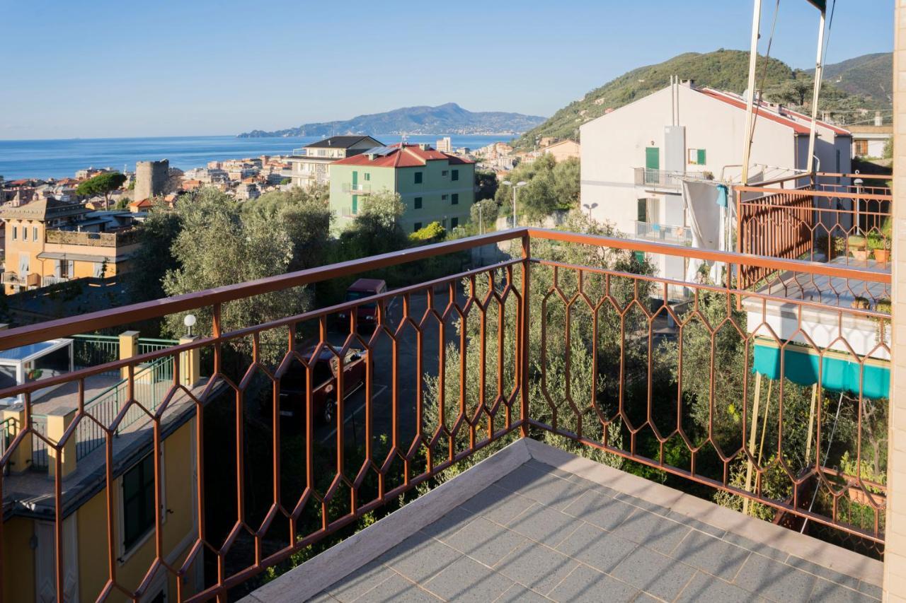 093 - Casa Panorama, Vista Mare E Vista Portofino, 500 Metri Centro Di Chiavari, Posto Auto Gratis Incluso公寓 外观 照片