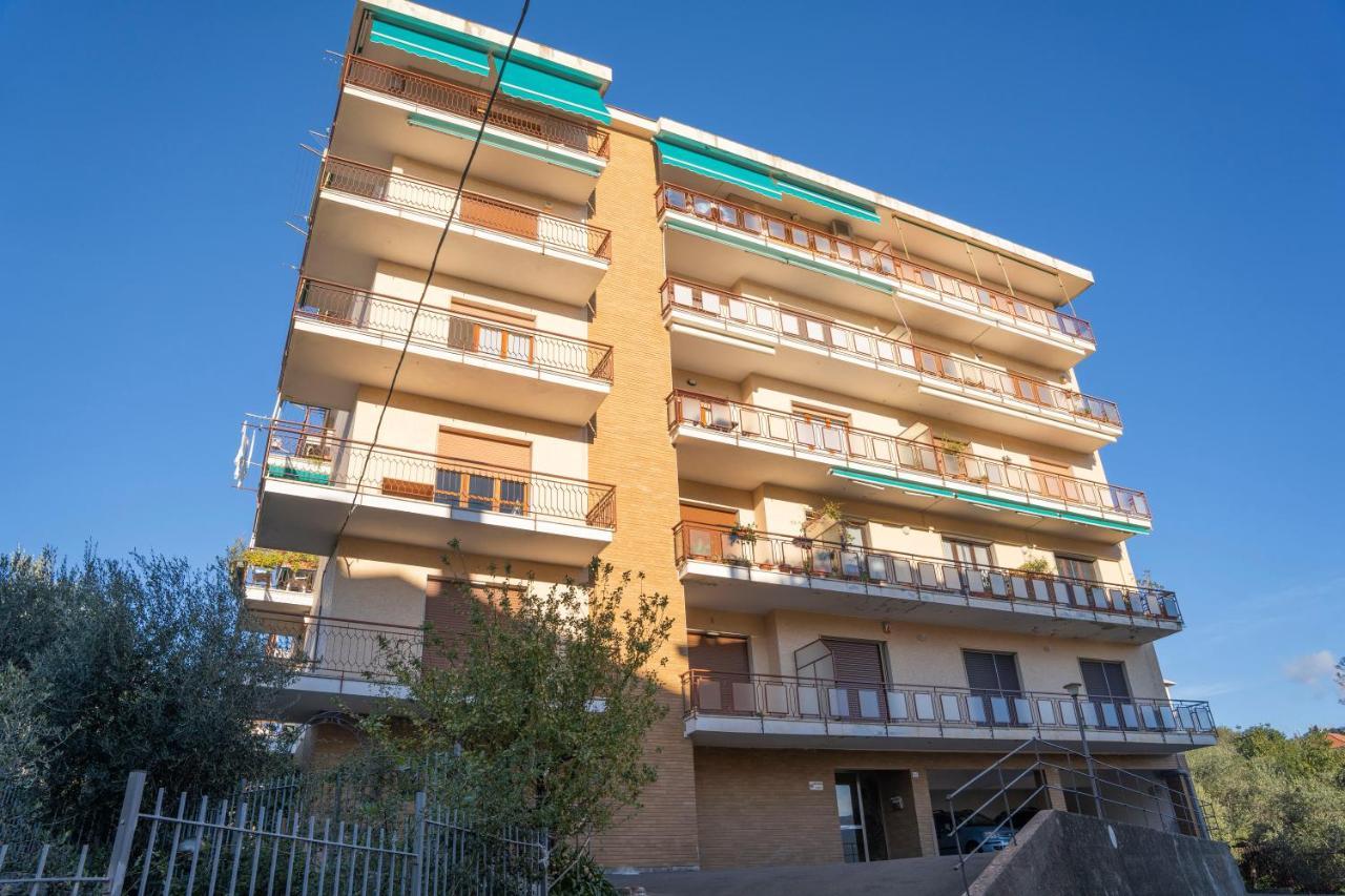 093 - Casa Panorama, Vista Mare E Vista Portofino, 500 Metri Centro Di Chiavari, Posto Auto Gratis Incluso公寓 外观 照片